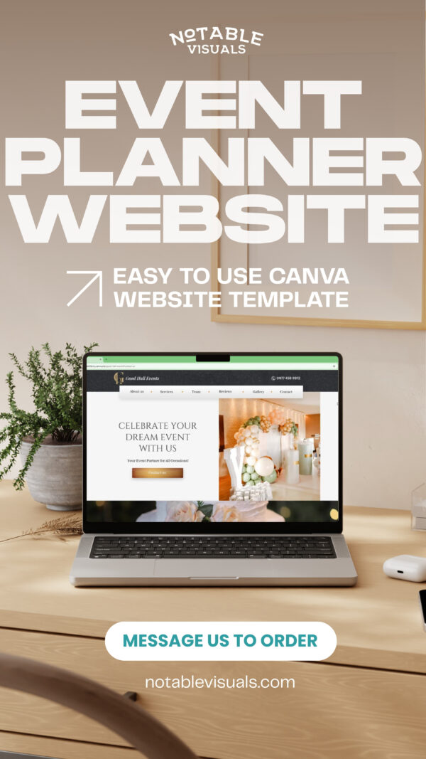 Event Planner - Website Template