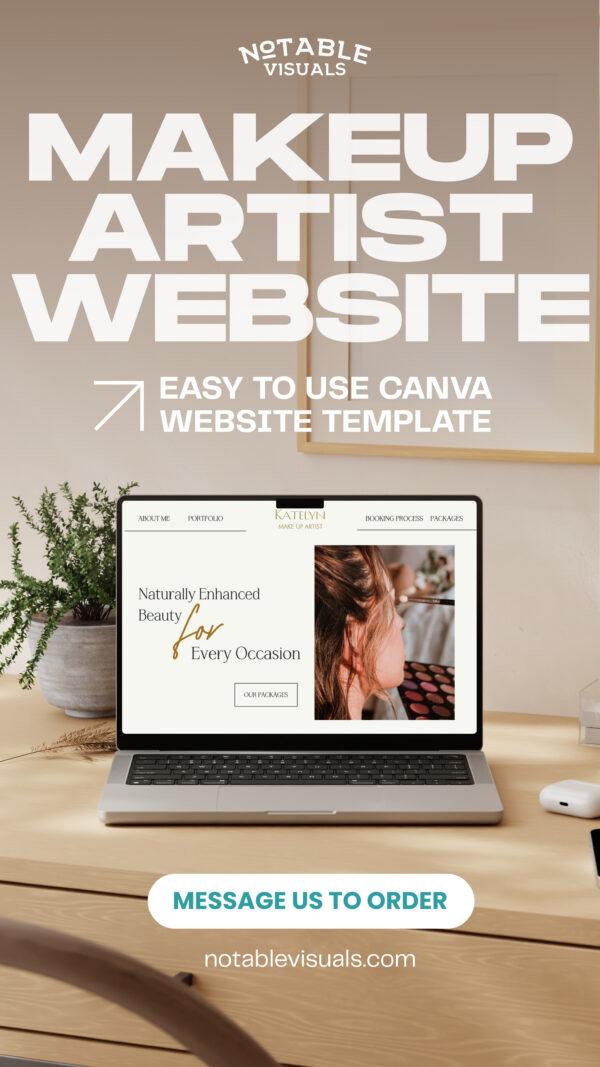 Makeup Artist - Website Template