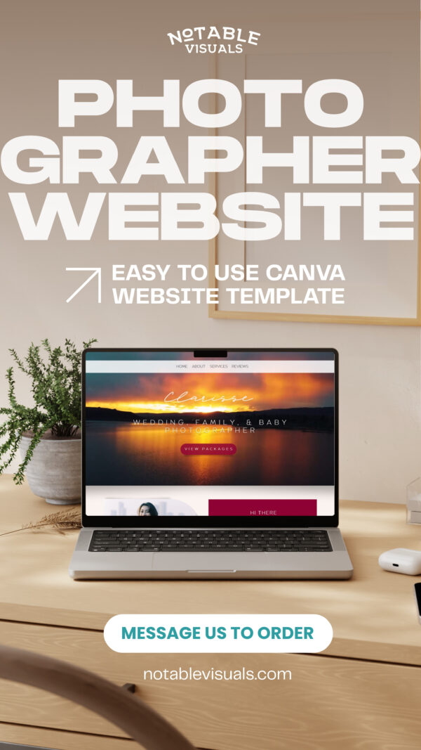Photographer – Website Template (Clarisse Theme)