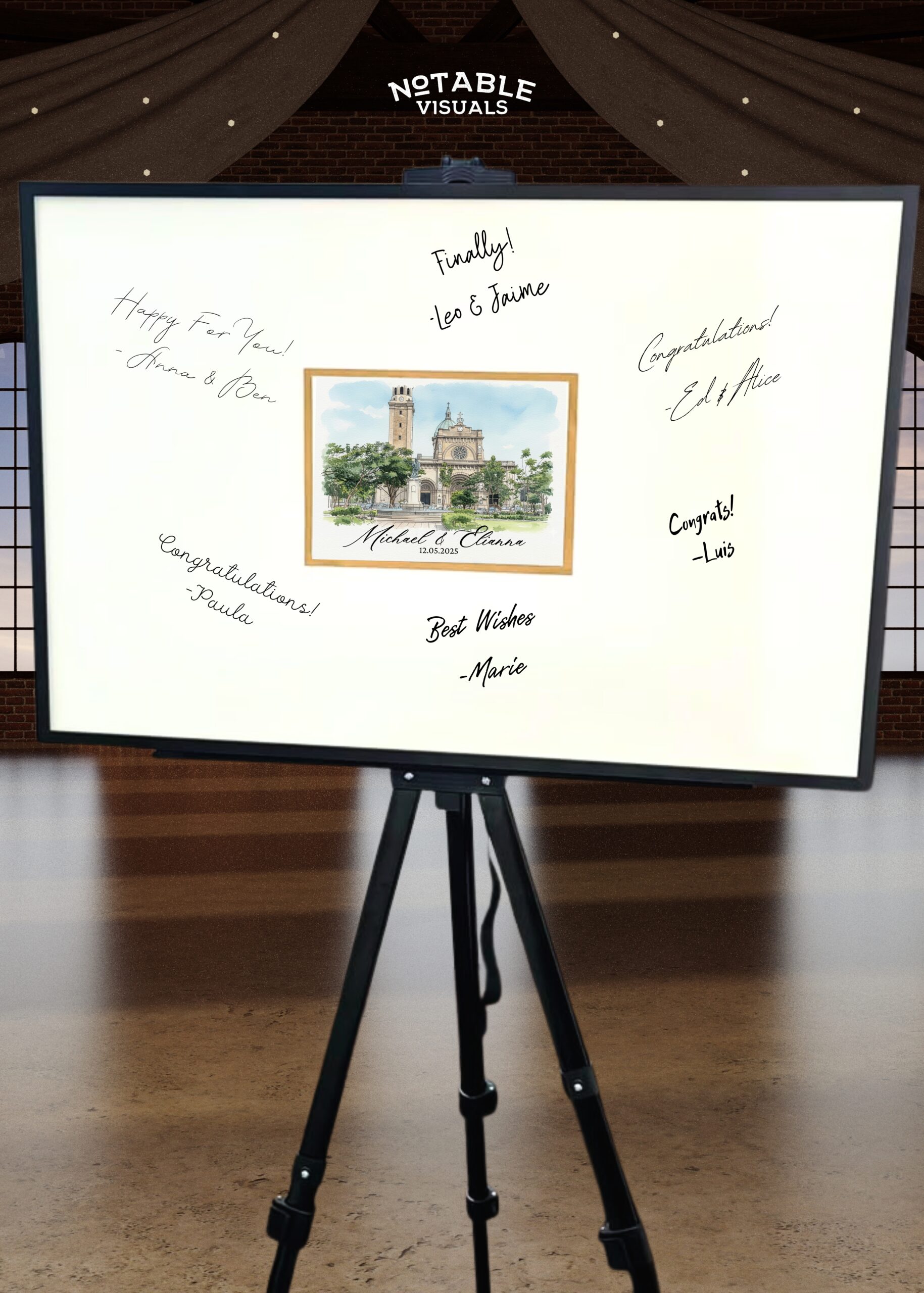 Wedding Guestbook Frame